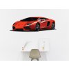 Nalepte.cz Lamborghini Aventador textilní prelepiteľná nálepka na stenu 237 x 75 cm