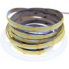 MComp LED pásik 5m 24V 12W/m COB CCT 3v1 3000K 4000K 6000K IP20