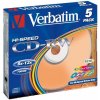 CD-RW Verbatim [ slim jewel case 5 | 700MB | 12x | Colour ] 43167