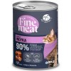 PetRepublic Fine Meat morčacie jedlo 400g pre mačky