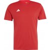 Pánske bežecké tričko adidas, ADIZERO ESSENTIALS TEE Červená,Biela XS