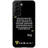 Picasee Fashion Case pre Samsung Galaxy S22 5G - Kazma - MĚLI BYSTE SE DO TOHO PUSTIT