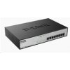 D-Link DGS-1008MP 8-portový gigabitový prepínač PoE, 8x Gigabit PoE RJ45, rozpočet PoE 140W