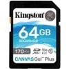 KINGSTON SDXC Canvas Go Plus 64GB SDG3/64GB