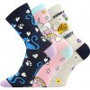 Boma Filip 07 Abs Detské trendy protišmykové ponožky - 3 páry BM000004947600101634 mix holka 30-34 (20-22)