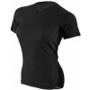 COOL NANO tričko krátky rukáv V .dámske .3XL .čierna