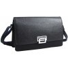 BELLA BELLY Tmavo modrá pozdĺžna crossbody dámska kabelka s tromi oddielmi 4997-BB