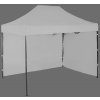 Expodom Párty stan 2x3m - oceľový, 2 bočné plachty, Sivá / antracitová