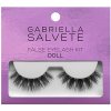 Gabriella Salvete False Eyelashes Doll sada umělé řasy 1 pár + lepidlo na řasy 1 g