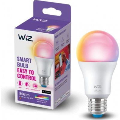 Philips WiZ Colors 8720169072299 LED žiarovka E27 8,5W/806lm A60 2200-6500K RGB