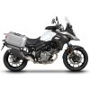 SHAD Kompletná sada bočných hliníkových kufrov TERRA, 47/47 litrový bočné kufre, vrátane montážnej sady SHAD SUZUKI DL 650 V-Strom