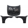 KITT Hood Bonnet with Front Fenders Black suitable for BMW 3 Series F30 F31 (2011-2019) M3 GTS Look