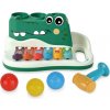 Wiky Xylofón zatĺkačka krokodíl 25cm