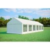 Záhradný Party stan 4x12m PVC PREMIUM Ohňovzdorný farba Biela