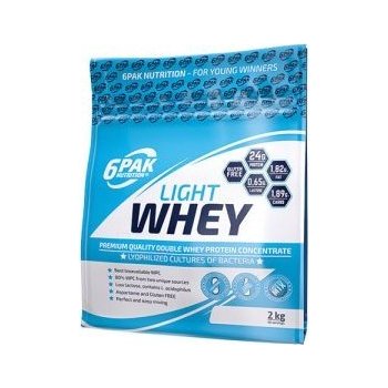 6PAK Light Whey 2000 g