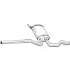 Stredný tlmič výfuku BOSAL 282-703