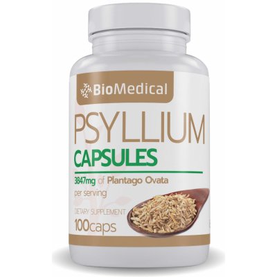 BioMedical Psyllium v kapsulách 100 cps
