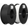 Creality 1,75 mm PLA black neutral tray 2× 1 kg čierna a biela EN-PLA Black-White