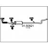 Stredný tlmic výfuku MTS 01.50821 MTS MTS01.50821