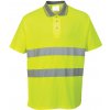 PORTWEST HI-VIS BAVLNA S171 / Reflexná polokošeľa - HV žltá XS