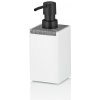 KELA KELA Dávkovač mydla Cube polyresin biela 300 ml KL-23694 (KL-23694)