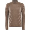 Craft ADV SubZ Wool LS Tee 2 triko pánské Barva: světle hnědá, Velikost: L