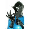 Latexová maska s predným vreckom - la3057