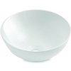 | Bathco 4914 - Umývadlo na dosku DAKAR priemer 30 cm porcelán/biela | 4914