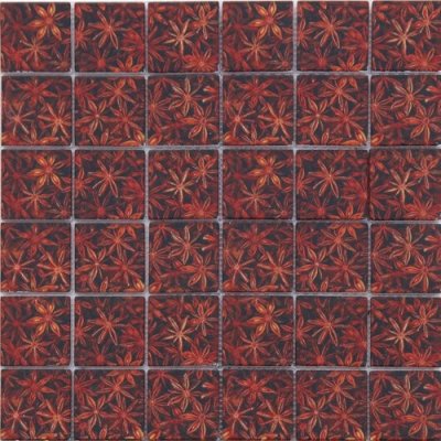 Maxwhite ASCH008 Mozaika 29,7 x 29,7 cm hnedá, oranžová 1ks