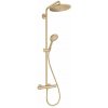 Hansgrohe Croma Select S Sprchový set Showerpipe 280 s termostatom, kefovaný bronz 26890140-HG
