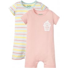 LUPILU Dievčenské pyžamo 2kusy viacfarebná žltá ružová