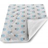 Sablio Deka pre bábätko Modré ovce - 90x120 cm