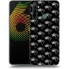 Picasee silikónový čierny obal pre Realme 6i - Separ - White On Black