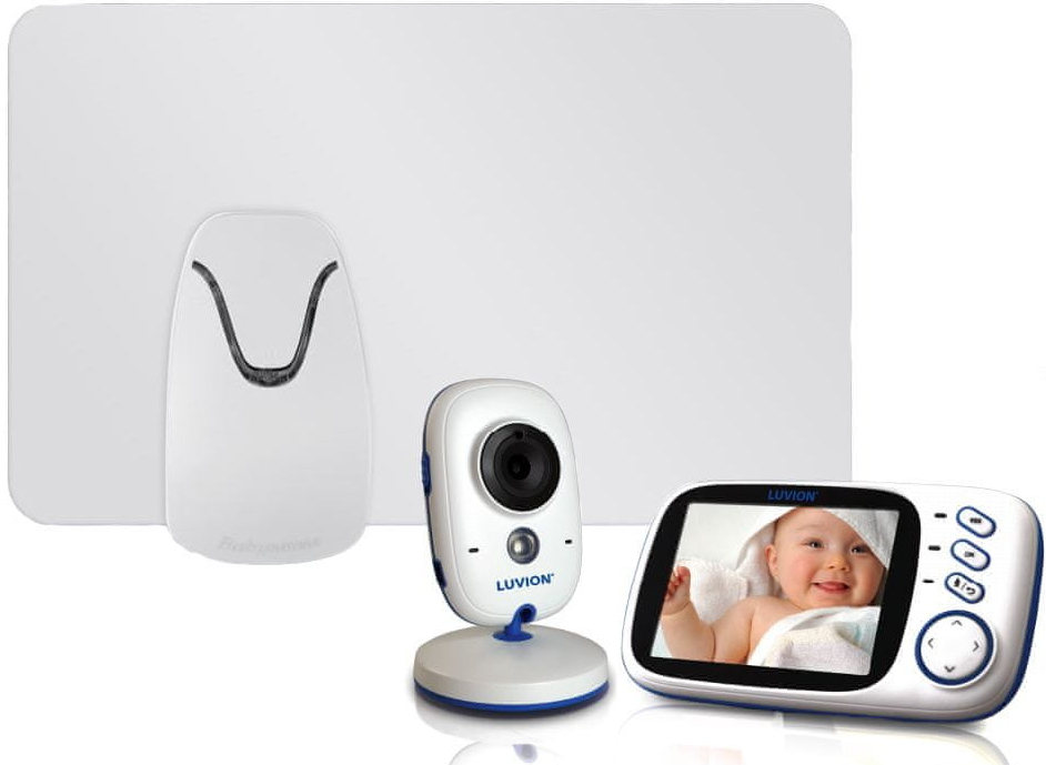 Luvion Video pestúnka Platinum 3 s monitorom dychu Babysense 1 Pro