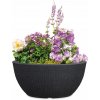 Kvetináč plast sivý Scheurich 39 cm x 39 x 18 cm