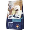 CLUB 4 PAWS Premium pre dospelých psov malých plemien - jahňa a rýža 2kg
