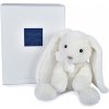 DouDou et compagnie plyšový zajačik 30cm - Biely