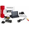 AMiO Parkovací asistent TFT02 4,3” s kamerou HD-301-IR, 4-senzorové, strieborné