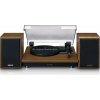 Gramofón s reproduktormi LENCO LS-100WD hnedý