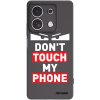 Picasee silikónový čierny obal pre Xiaomi Redmi Note 13 4G - Shadow Eye - Transparent