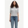 Samsoe Samsoe Sveter s krátkym rukávom Sajeanne šedý Veľkosť: M