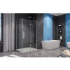 Aquatek EXTRA R23 CHRÓM Sprchovací kút, sklo 8 mm, 120x80x195 cm