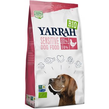 Yarrah Bio Sensitive s kuraťom & ryžou 2 x 10 kg