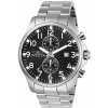 Invicta 0379 (Hodinky Invicta 0379 II Multifunction Black Dial Stainless Steel Men's Watch)