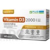 PLUS LEKÁREŇ Lipozomálny vitamín D3 2000 I.U. tbl 1x60 ks