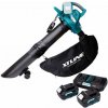 XTline Aku záhradný vysávač 36V + 2x4.0Ah batérie + nabíjačka 3.5A XT102935-2B4B