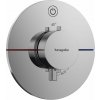 Hansgrohe ShowerSelect Comfort S sprchová batéria podomietková s termostatom chrómová 15553000