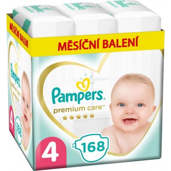 Pampers Premium Care 4 168 ks od 46,99 € - Heureka.sk