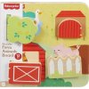 Fisher-Price Drevená hra na schovávačku zvieratká JCY33