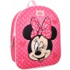 Vadobag Detský 3D ruksak Minnie Mouse Never Stop Laughing